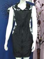 VESTIDO TAFETÁN MOD. 652 .....